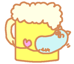 Cat seems to be soft English bar. sticker #5799267