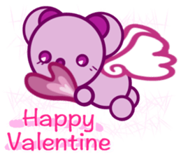 Bear chocolate-Winter. Spring sticker #5799333