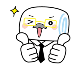 Mantou - You are the boss sticker #5799673