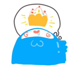 Chu Chu bird sticker #5799806