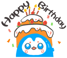 Chu Chu bird sticker #5799810