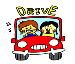 active girl sticker #5800290