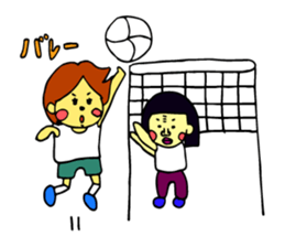 active girl sticker #5800301