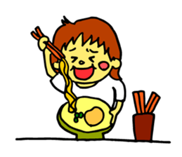 active girl sticker #5800322