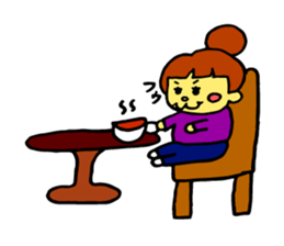 active girl sticker #5800323