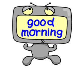 TV MAN sticker #5801285