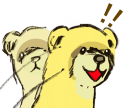 Nuisance cute weasel-chan sticker #5801890