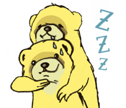 Nuisance cute weasel-chan sticker #5801895