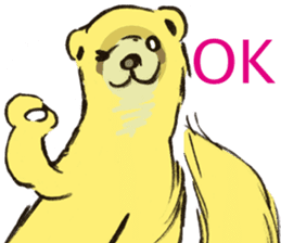 Nuisance cute weasel-chan sticker #5801917
