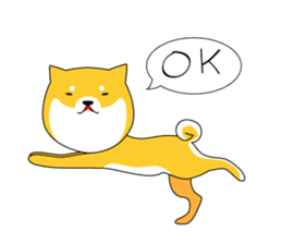 The faithful dog not a Shiba Inu 2nd sticker #5802305