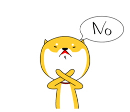 The faithful dog not a Shiba Inu 2nd sticker #5802306