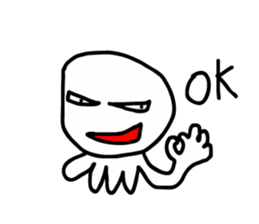 Momo jellyfish sticker #5802325