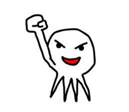 Momo jellyfish sticker #5802335