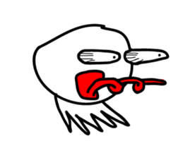 Momo jellyfish sticker #5802337