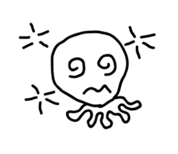 Momo jellyfish sticker #5802344