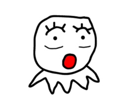 Momo jellyfish sticker #5802360