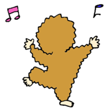 Monkeys and cats sticker #5802439