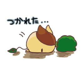 This cat loves broccolis sticker #5802699