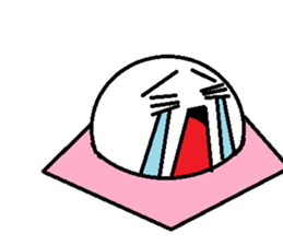 the steamed bun of bean jam man sticker #5802742