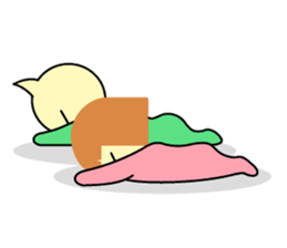 not cute is two people. sticker #5803705