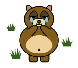Rounded cute animals Part 1 sticker #5803870