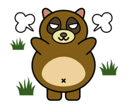 Rounded cute animals Part 1 sticker #5803871