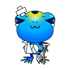 Motchiri frog sticker #5804768