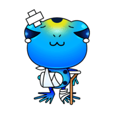 Motchiri frog sticker #5804768