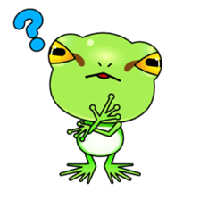 Motchiri frog sticker #5804770