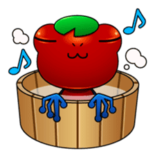 Motchiri frog sticker #5804771