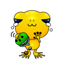 Motchiri frog sticker #5804772