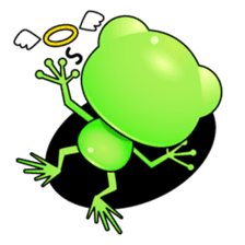 Motchiri frog sticker #5804779
