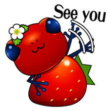 Motchiri frog sticker #5804783