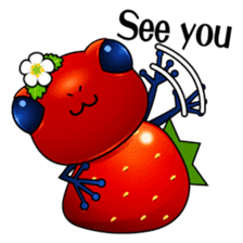 Motchiri frog sticker #5804783