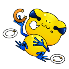 Motchiri frog sticker #5804787