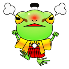 Motchiri frog sticker #5804790