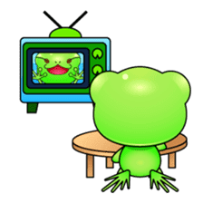 Motchiri frog sticker #5804793