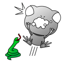 Motchiri frog sticker #5804794