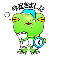 Motchiri frog sticker #5804799