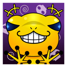 Motchiri frog sticker #5804801