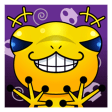 Motchiri frog sticker #5804801