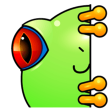 Motchiri frog sticker #5804803