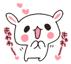 love-rabbit 2 sticker #5804805