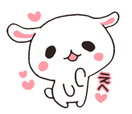 love-rabbit 2 sticker #5804808