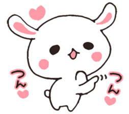 love-rabbit 2 sticker #5804810