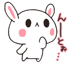 love-rabbit 2 sticker #5804818