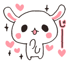 love-rabbit 2 sticker #5804819