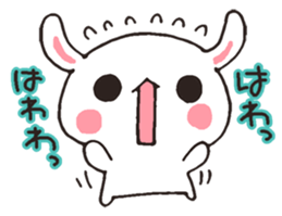 love-rabbit 2 sticker #5804828