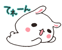 love-rabbit 2 sticker #5804829