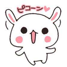 love-rabbit 2 sticker #5804833